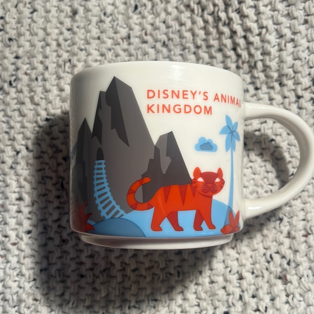 Disney’s Animal Kingdom Starbucks YOU ARE HERE Collection mug